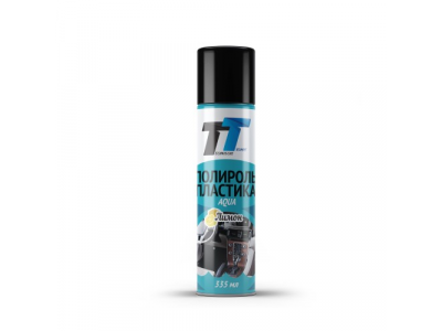 Полироль пластика AQUA 335 мл (лимон), аэрозоль