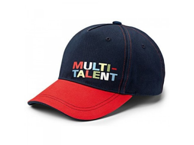 Детская бейсболка Volkswagen Baseball Cap Multi-talent, Kids, артикул 7E5084300530 от VAG Детская бейсболка Volkswagen Baseball Cap Multi-talent, Kids, артикул 7E5084300530
