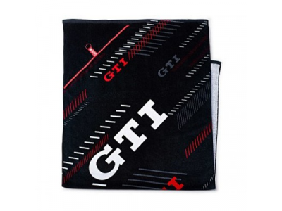 Банное полотенце Volkswagen GTI Bath Towel, Black, артикул 000084501D041 от VAG Банное полотенце Volkswagen GTI Bath Towel, Black, артикул 000084501D041